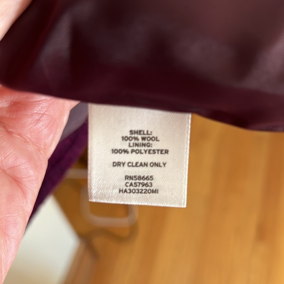 Halogen 100% wool double breasted shawl collar jacket size medium - Picture 4 of 4